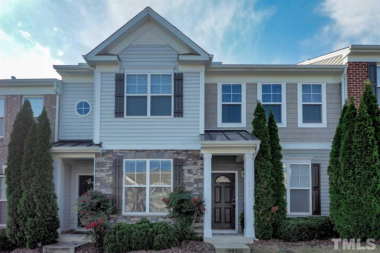 2965 Casona Way Raleigh, NC 27616 - Photo 1 of 25 a front view of a house with plants
