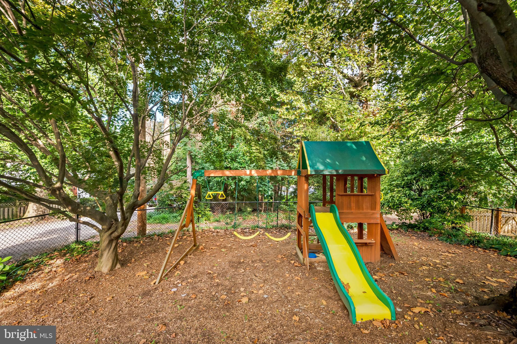 4513 Wilmslow Road Baltimore, MD 21210 - Photo 39 of 65 Back yard with playset