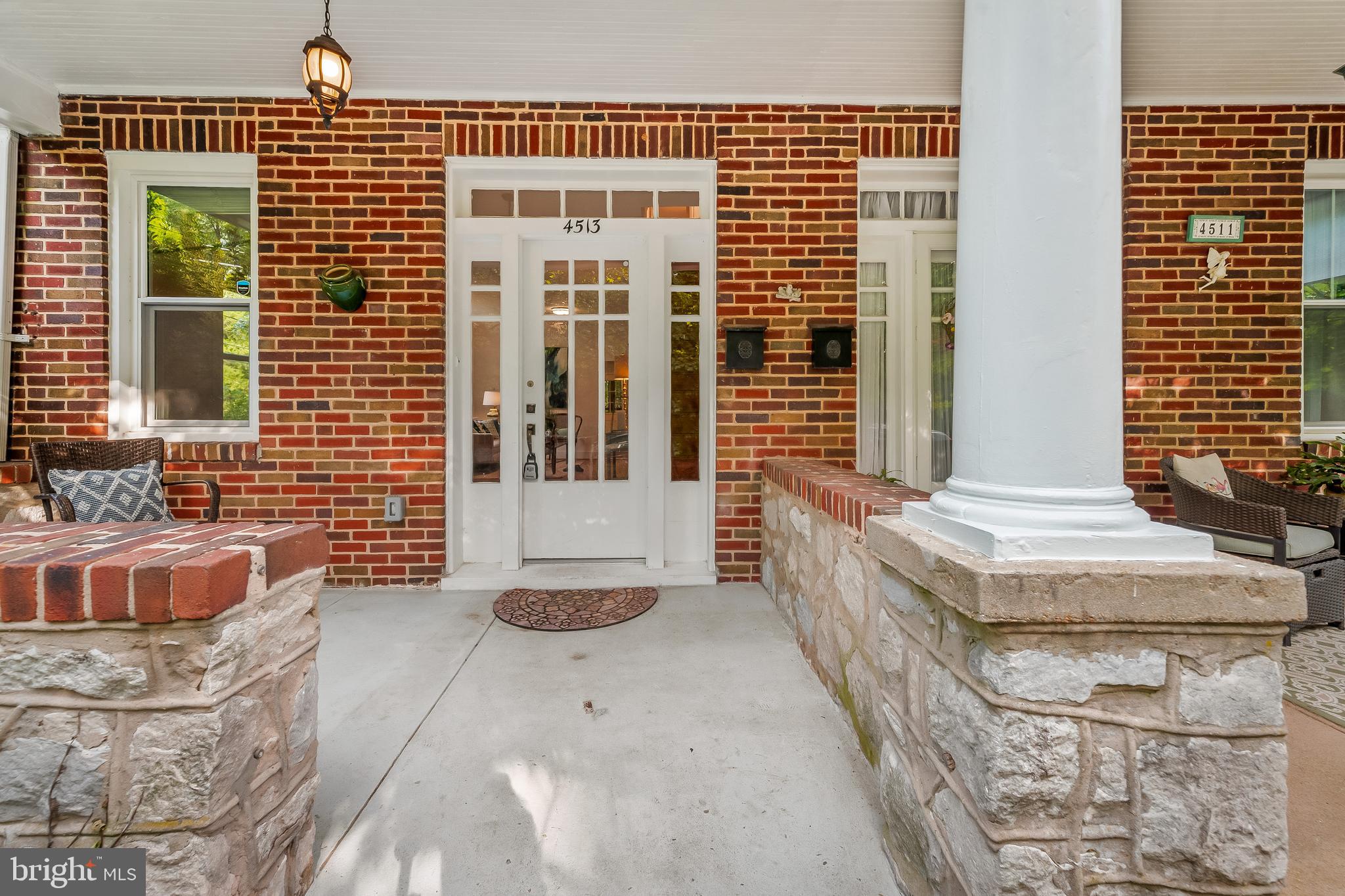 4513 Wilmslow Road Baltimore, MD 21210 - Photo 7 of 65 Lovely entranceway