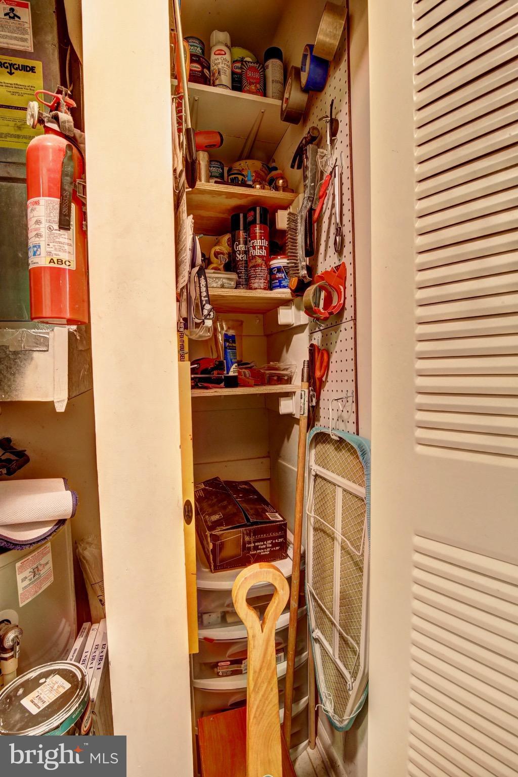 11715 Olde English Drive, Unit F Reston, VA 20190 - Photo 18 of 30 "The Garage" Closet