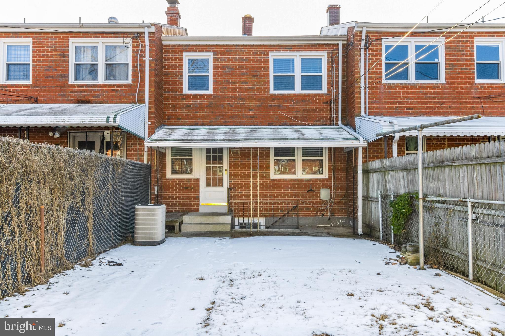8134 Mid Haven Road Baltimore, MD 21222 - Photo 32 of 35 Covered back porch