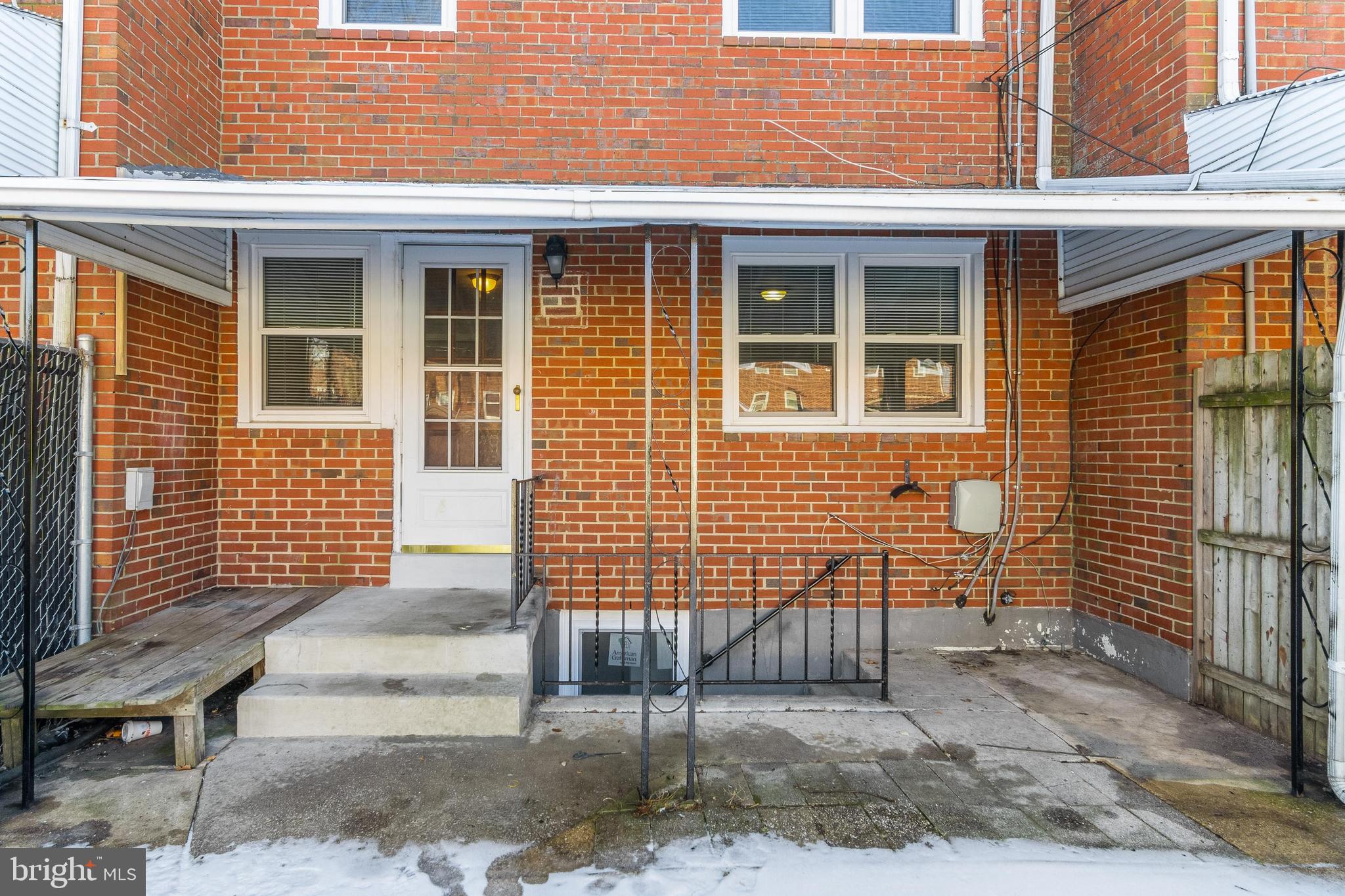8134 Mid Haven Road Baltimore, MD 21222 - Photo 33 of 35 Covered back porch