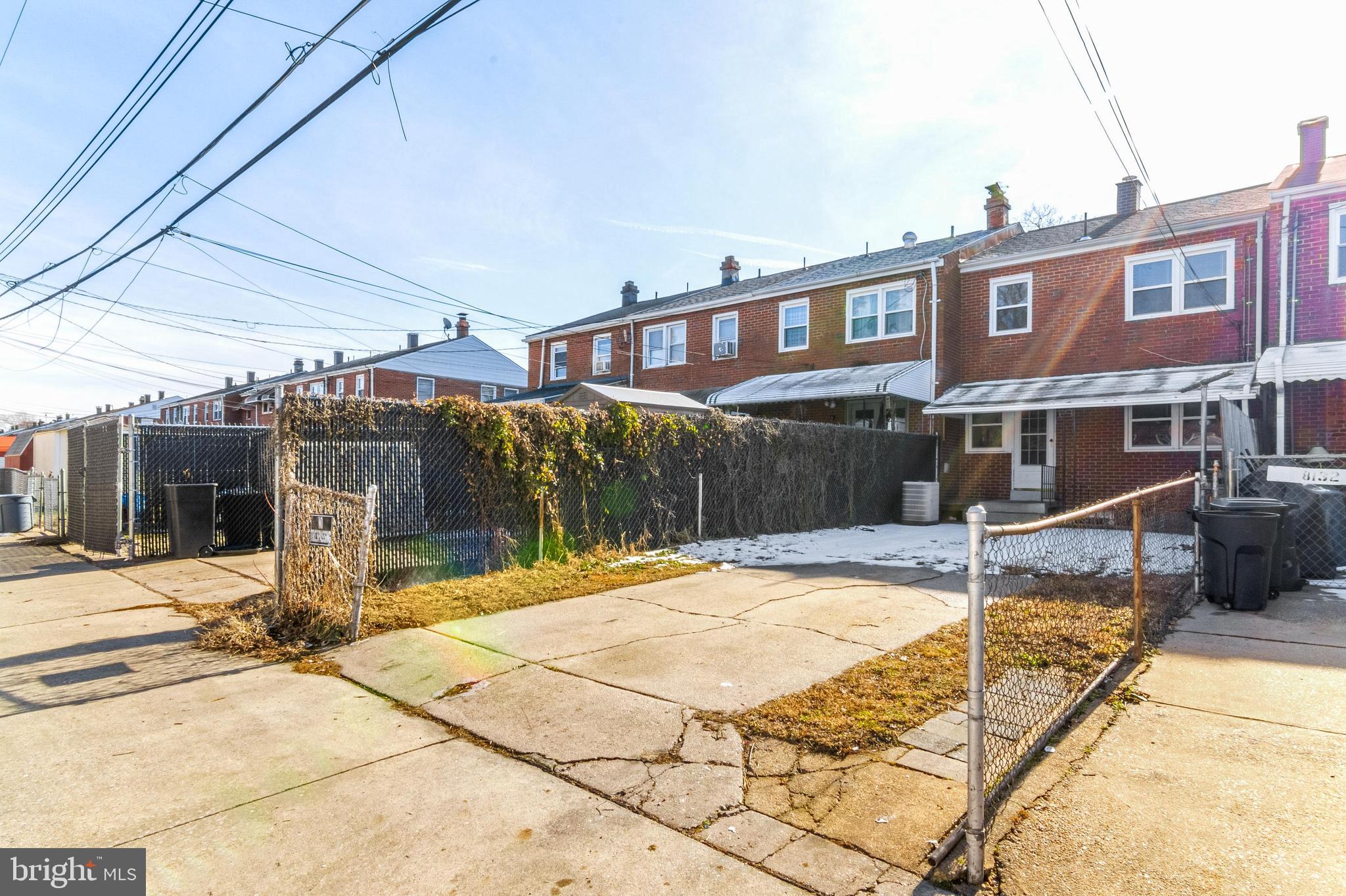 8134 Mid Haven Road Baltimore, MD 21222 - Photo 35 of 35 Back alley and parking space