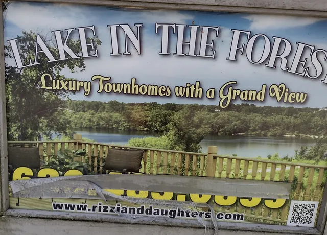 a sign on the side of a building