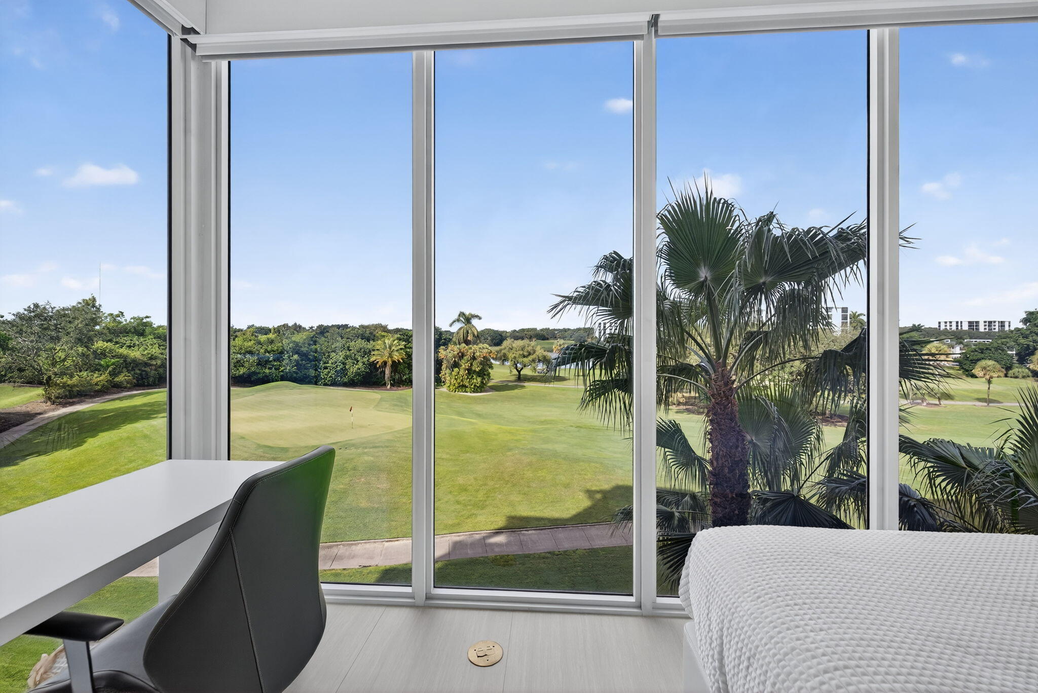 20155 Boca W Drive, Unit C302 Boca Raton, FL 33434 - Photo 27 of 78 a view of a balcony with lake view and a ocean view