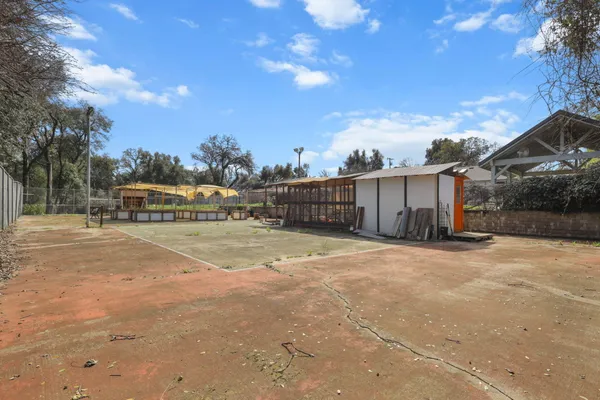 a view of a basketball court
