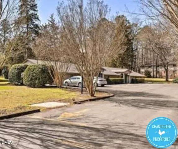 a view of a house with a snow