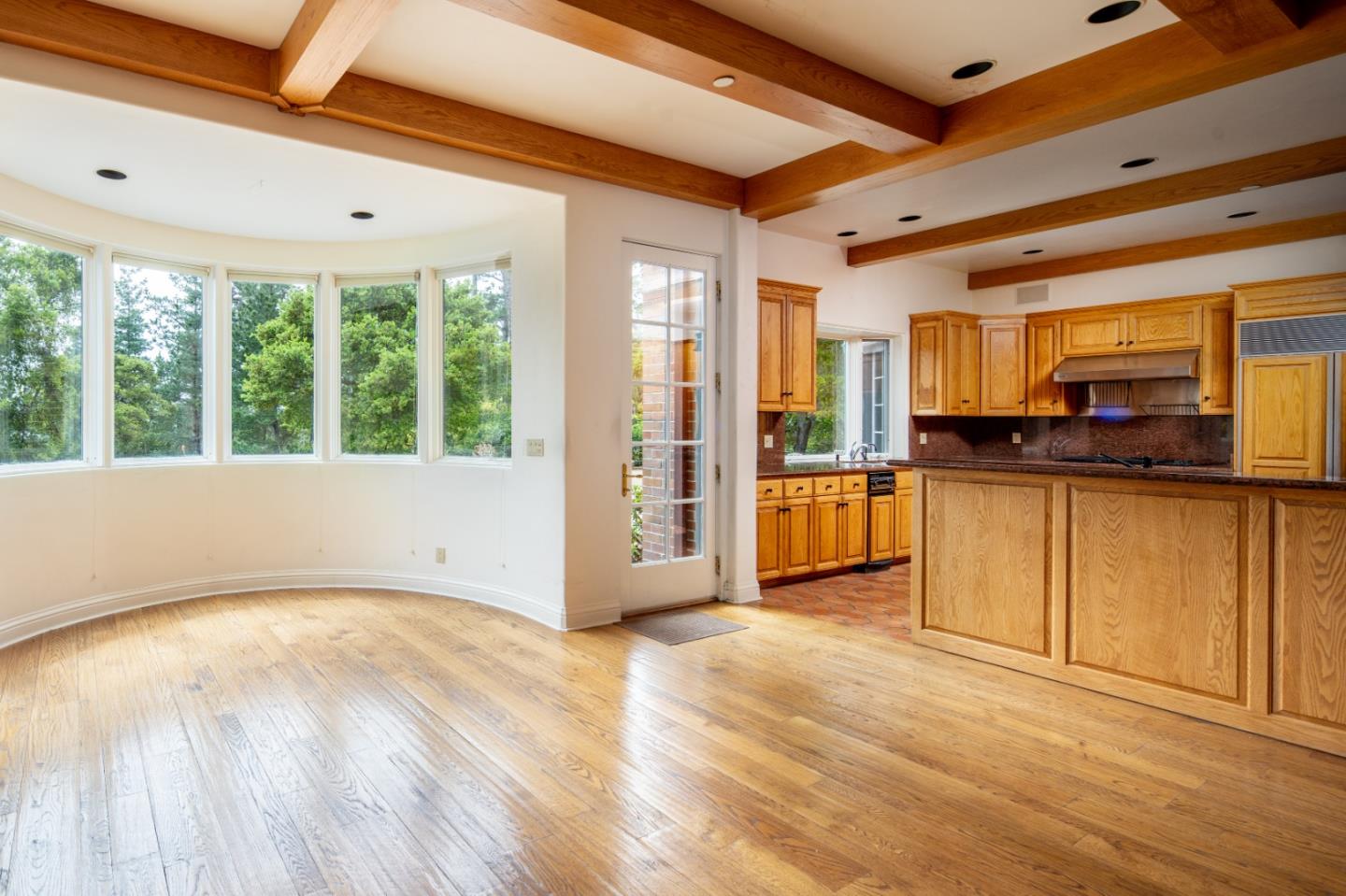 3210 Macomber Drive Pebble Beach, CA 93953 - Photo 11 of 14 a view of a kitchen with a sink and cabinets