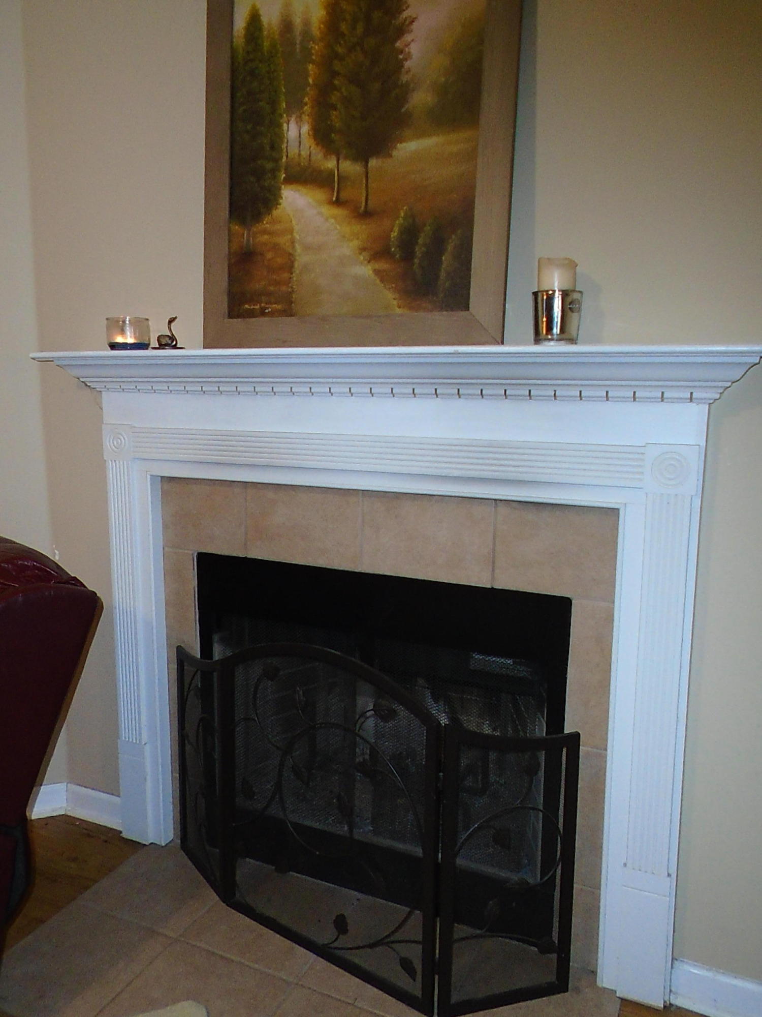 87 Tropical Way Freeport, FL 32439 - Photo 6 of 12 a close view of a fireplace