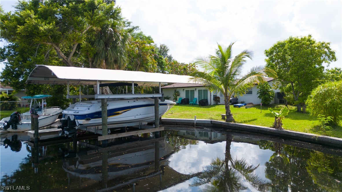 1192 Moody Road North Fort Myers, FL 33903 - Photo 3 of 29 a view of swimming pool with a patio