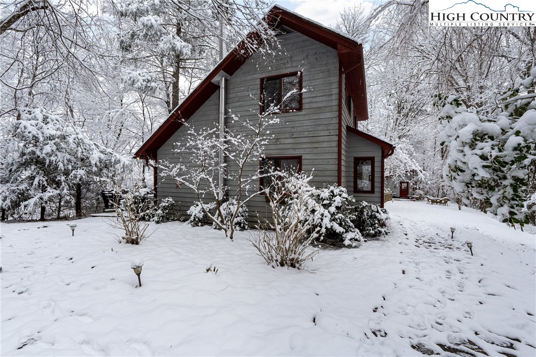 1355 Pine Run Road Boone, NC 28607 - Photo 28 of 37 a view of house covered with snow in front of house
