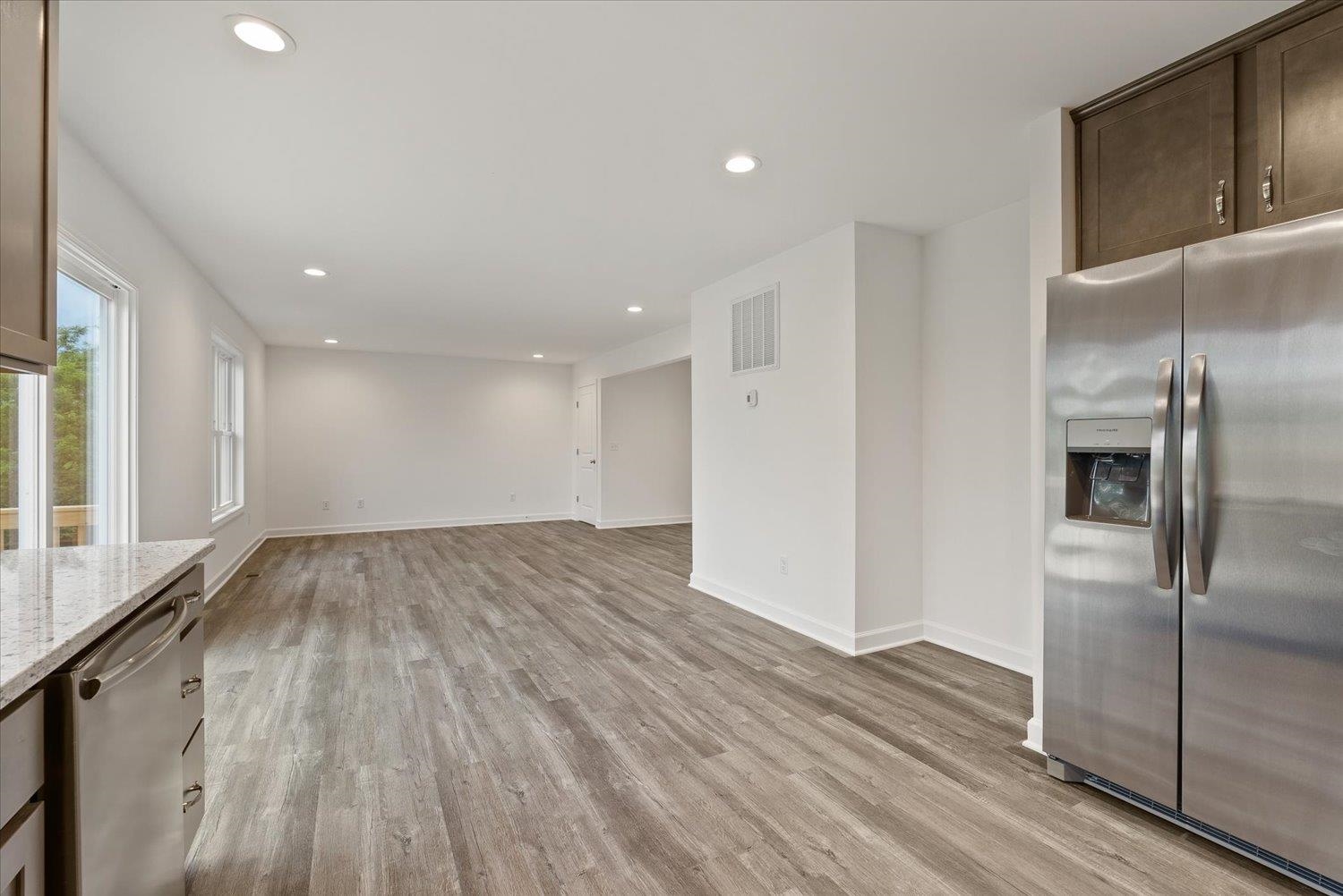 Lot 8 Middlebrook Avenue Staunton, VA 24401 - Photo 13 of 39 a view of a kitchen with a sink and refrigerator