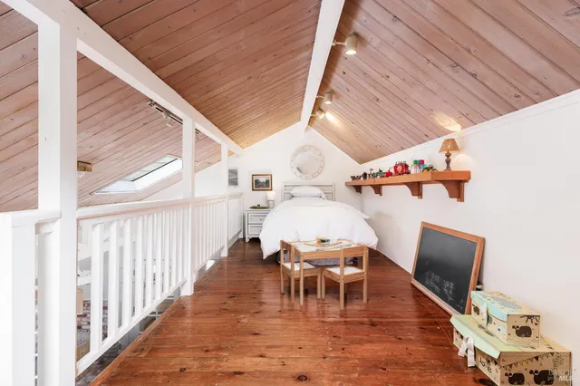 a outdoor space with furniture