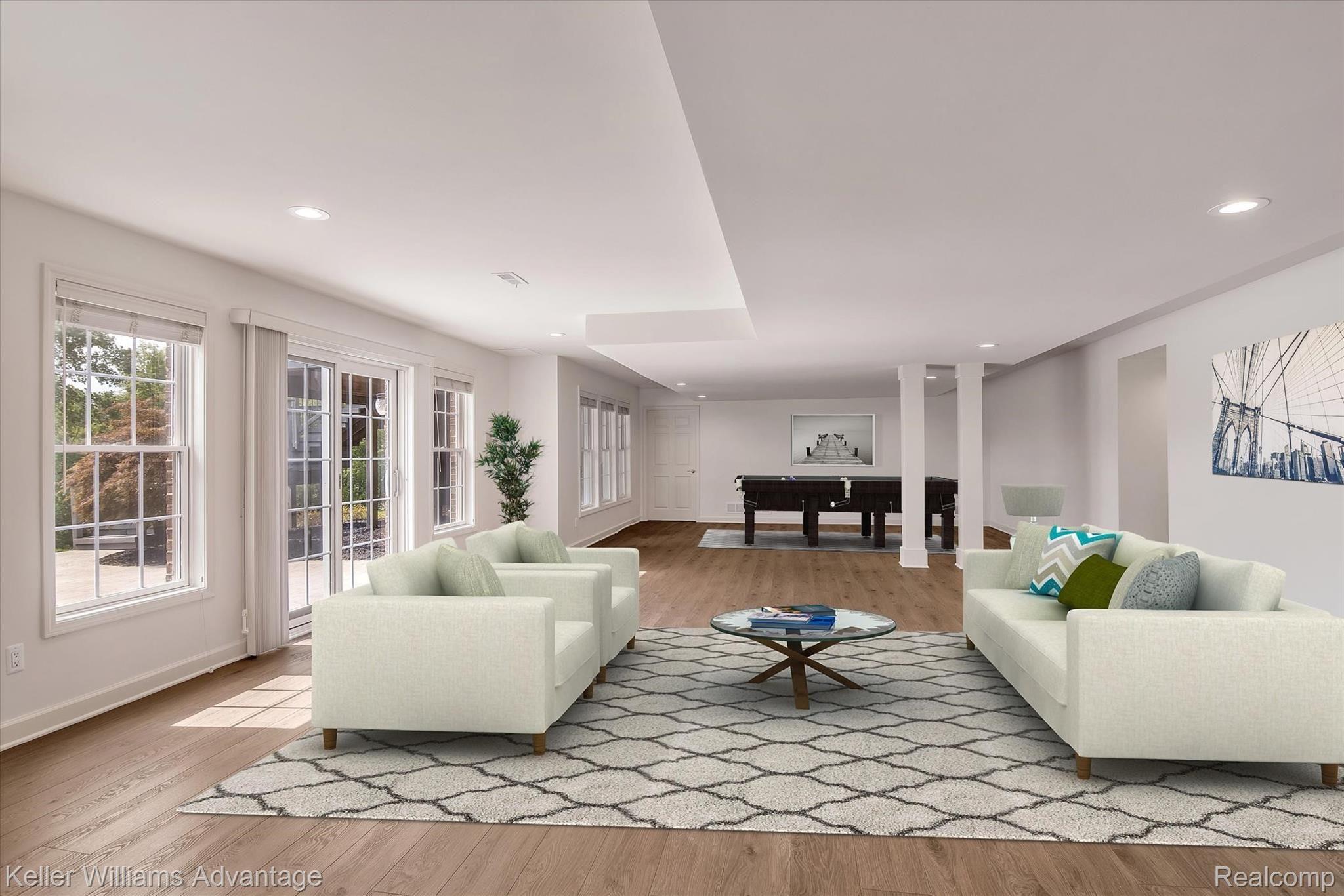 9042 Ridgefield Drive Brighton, MI 48114 - Photo 25 of 61 Brand new beautifully finished walkout basement with 2,000 sqft added