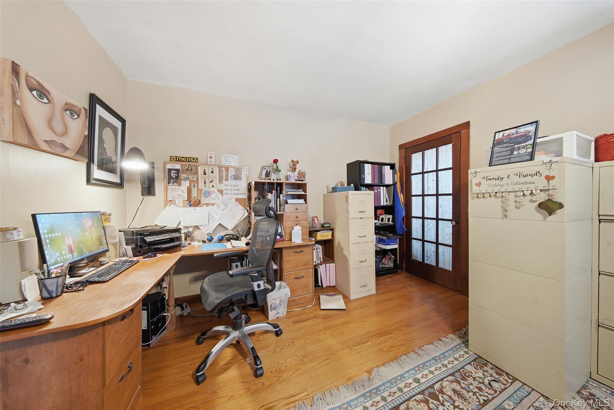 5003 Searsville Road Pine Bush, NY 12566 - Photo 18 of 40 a view of a workspace with furniture and a rug