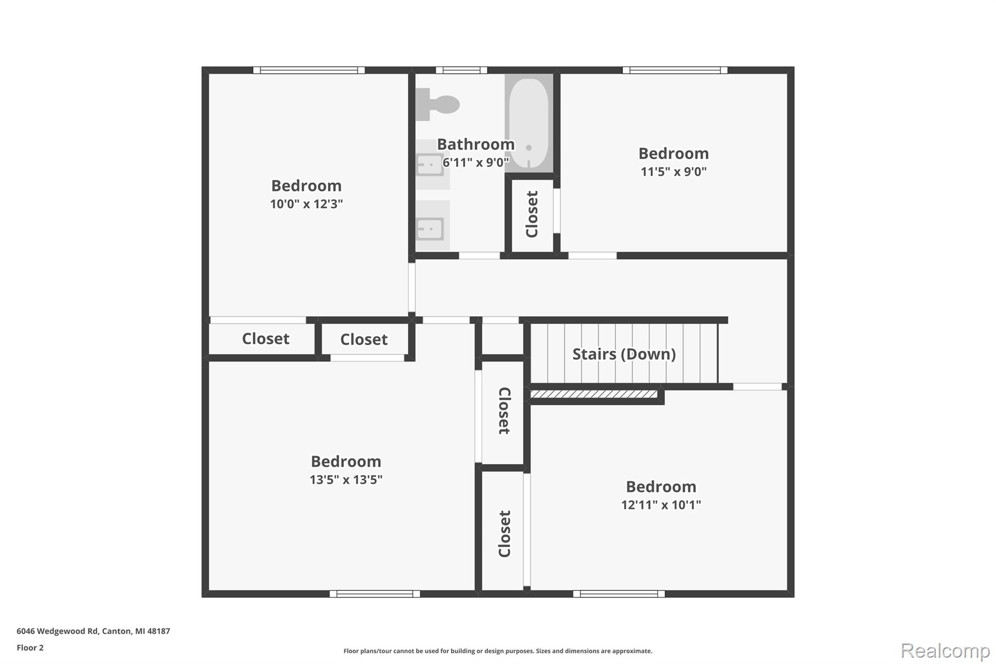 6046 Wedgewood Road Canton, MI 48187 - Photo 43 of 45 2nd Floor.jpg