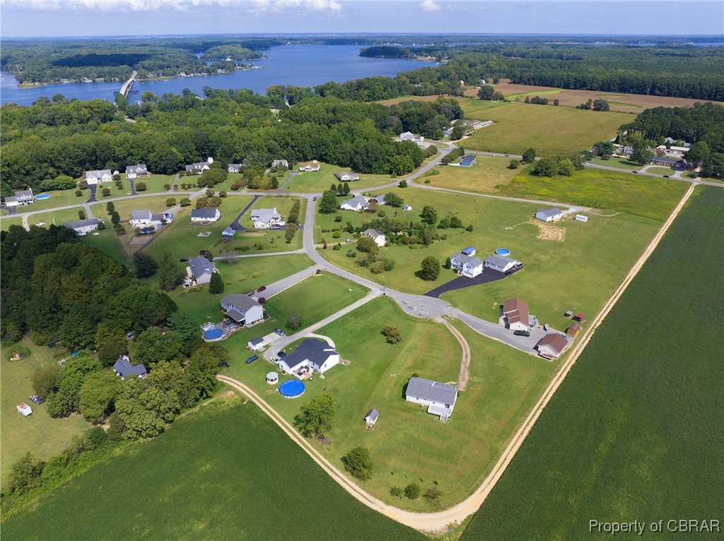 118 Edwards Court Dutton, VA 23050 - Photo 8 of 24 Bird's eye view with a water view