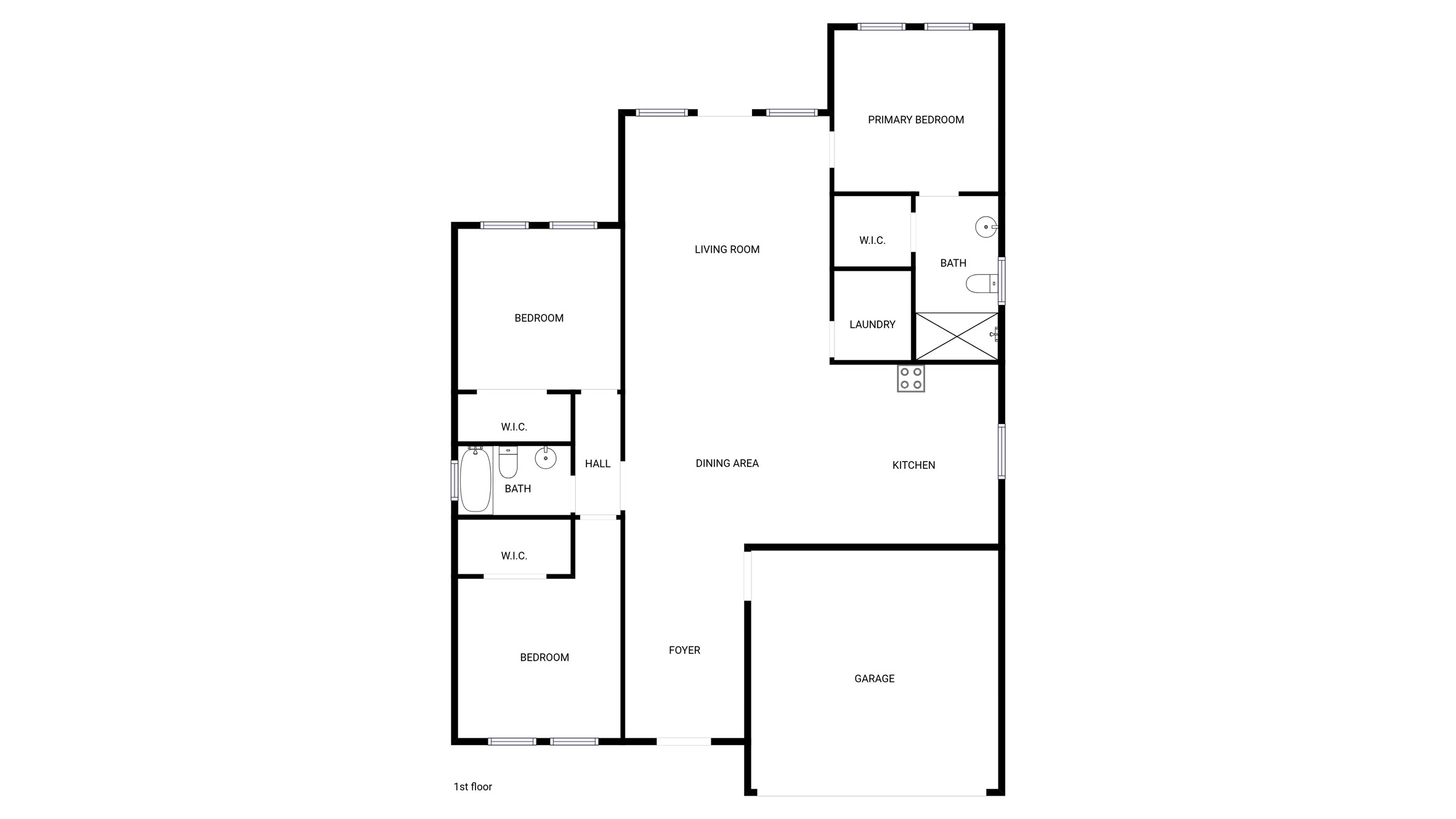 15376 Coaltown Road Willis, TX 77378 - Photo 17 of 17 a picture of a wall with a large window
