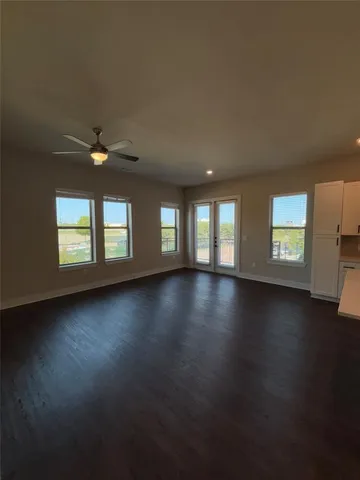 wooden floor in an empty room