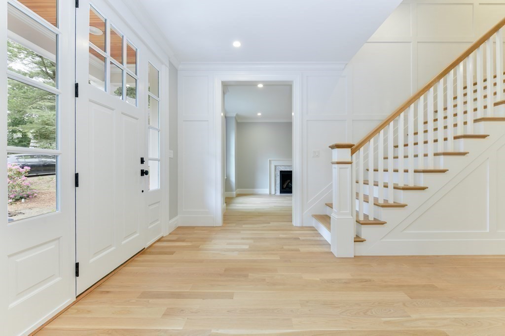 Lot 25 Leewood Road Wellesley, MA 02482 - Photo 11 of 40 a view of an entryway with wooden floor