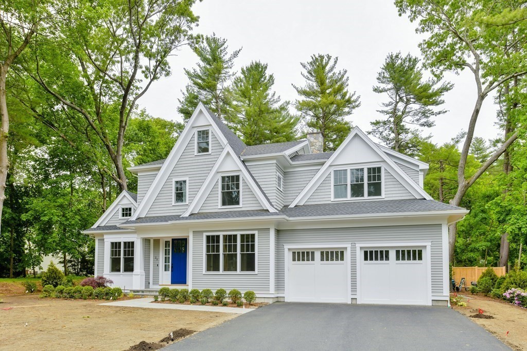Lot 25 Leewood Road Wellesley, MA 02482 - Photo 2 of 40 front view of a house with a street