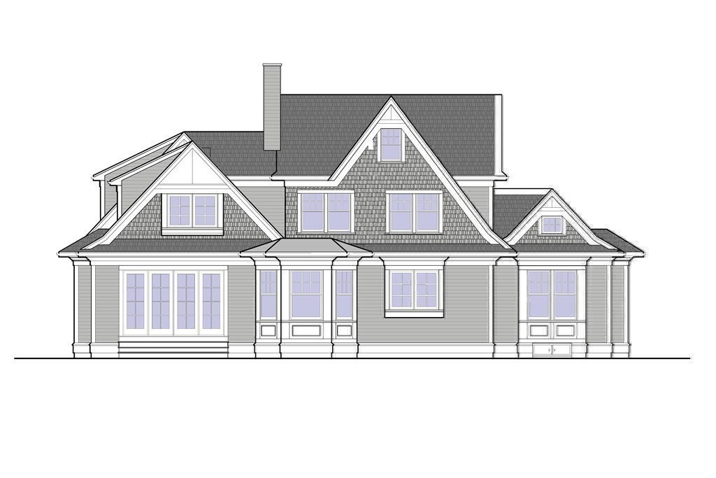 Lot 25 Leewood Road Wellesley, MA 02482 - Photo 30 of 40 a black and white photo of a house