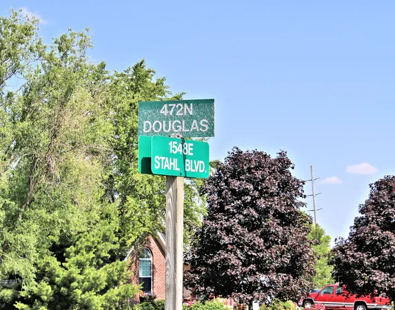 a view of an outdoor space and a yard
