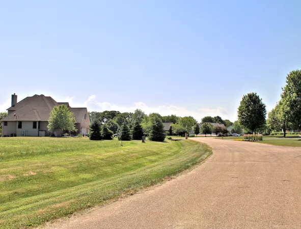 a view of a swimming pool with a lawn chairs and plants