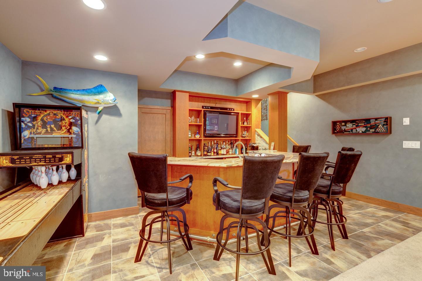 2439 Malehorn Road Chester Springs, PA 19425 - Photo 20 of 29 Basement Wet Bar