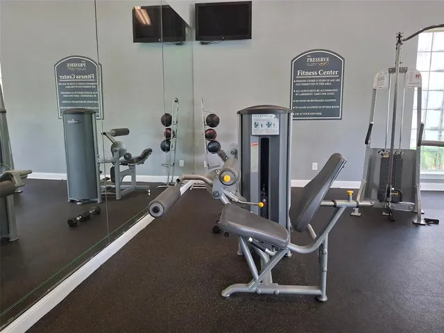 a view of a swimming pool with a outdoor space