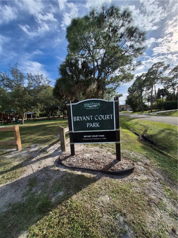 124 Hinchman Avenue Sebastian, FL 32958 - Photo 30 of 31 a view of a park with large trees