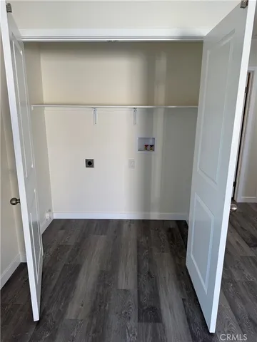 wooden floor with staircase