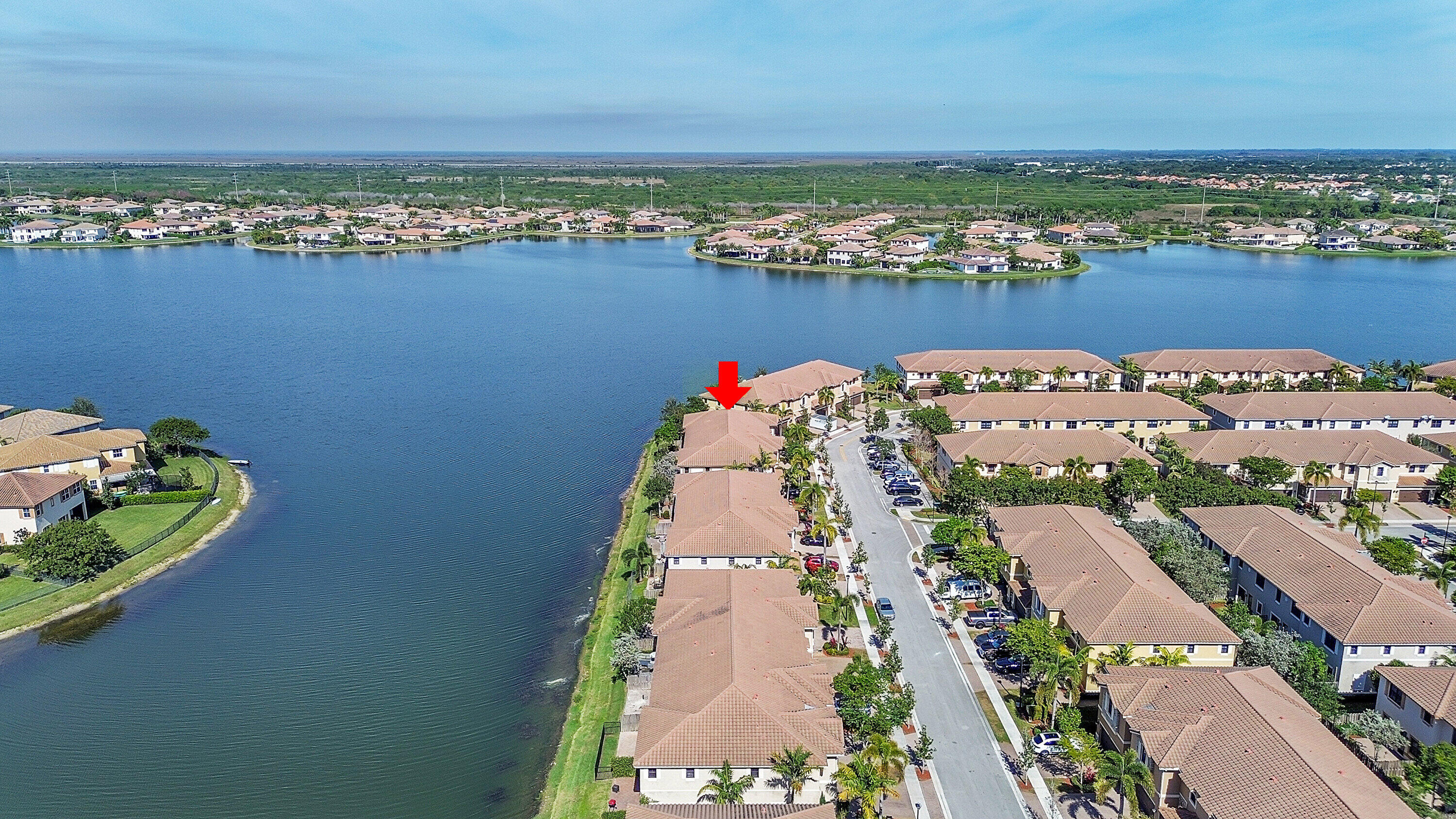 8459 Lakeview Trail Parkland, FL 33076 - Photo 53 of 55 an aerial view of a houses with outdoor space