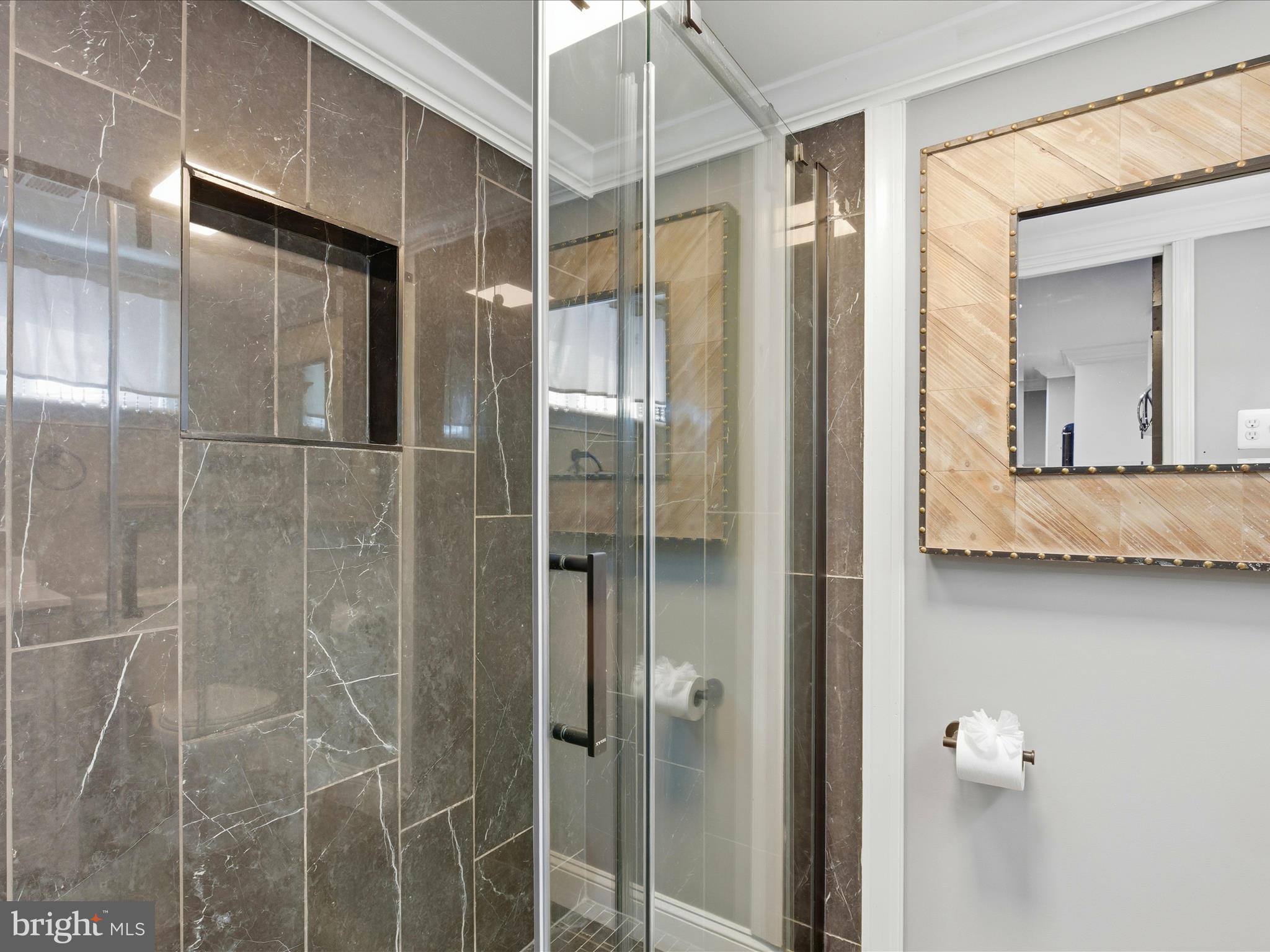 2717 Branch Avenue Southeast Washington, DC 20020 - Photo 37 of 51 a bathroom with a shower and a sink