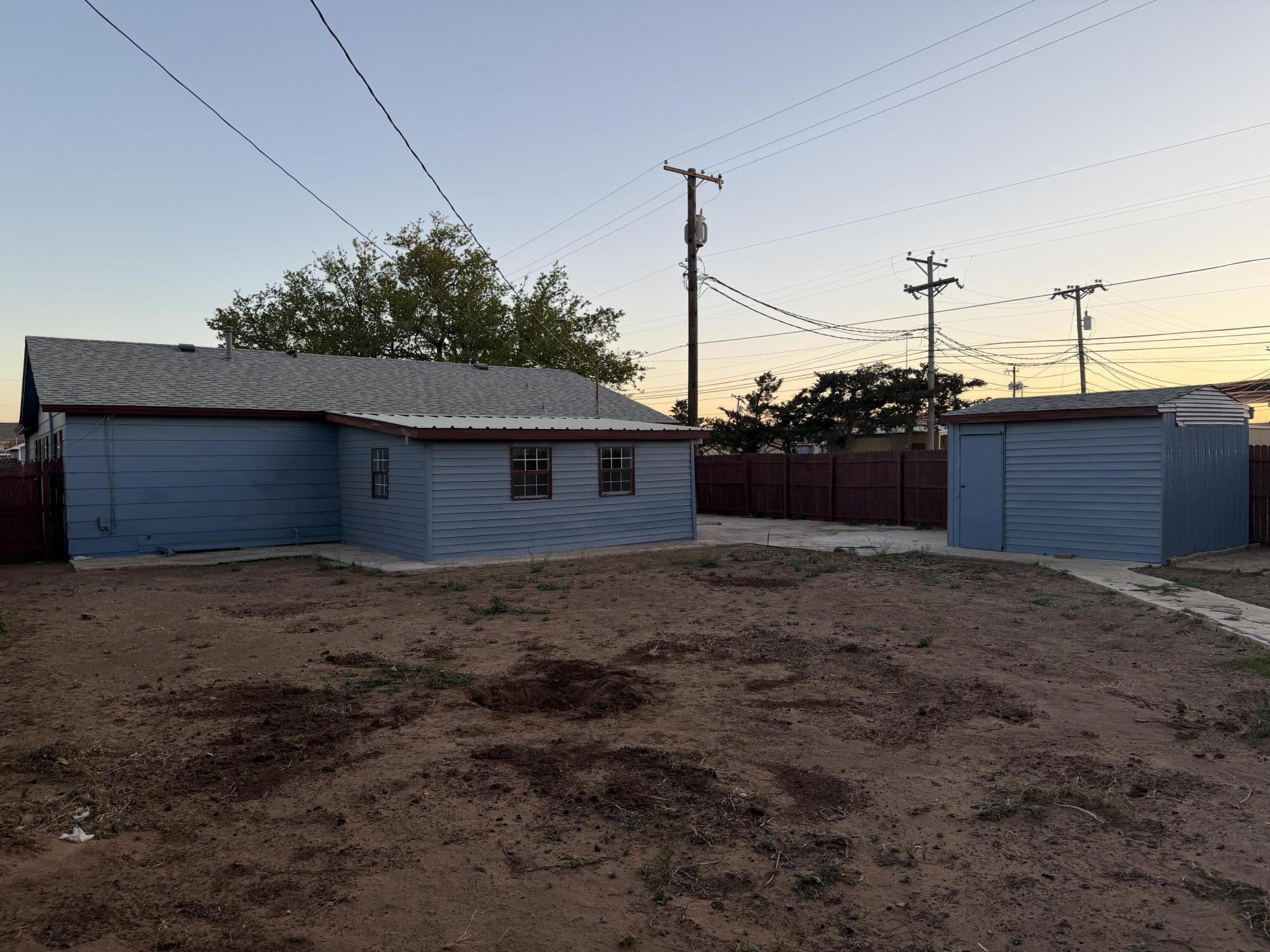 5720 46th Street Lubbock, TX 79414 - Photo 21 of 23 a house view with a backyard space
