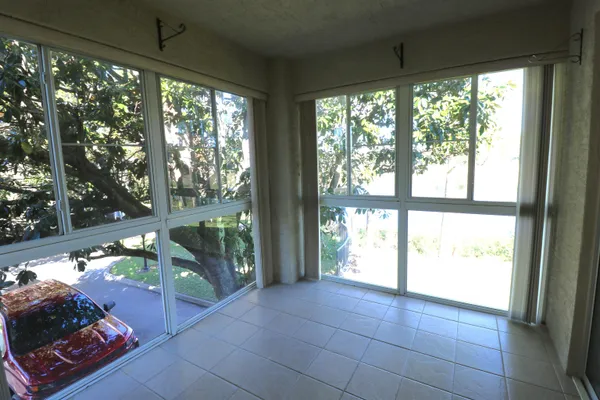 a room with window