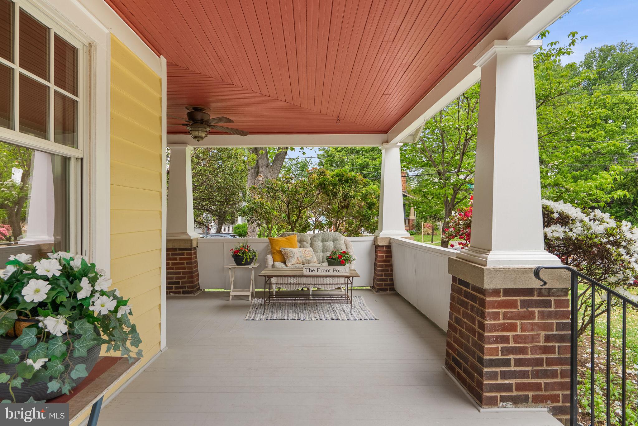 9120 Glenridge Road Silver Spring, MD 20910 - Photo 2 of 59 a building outdoor space with patio furniture and potted plants