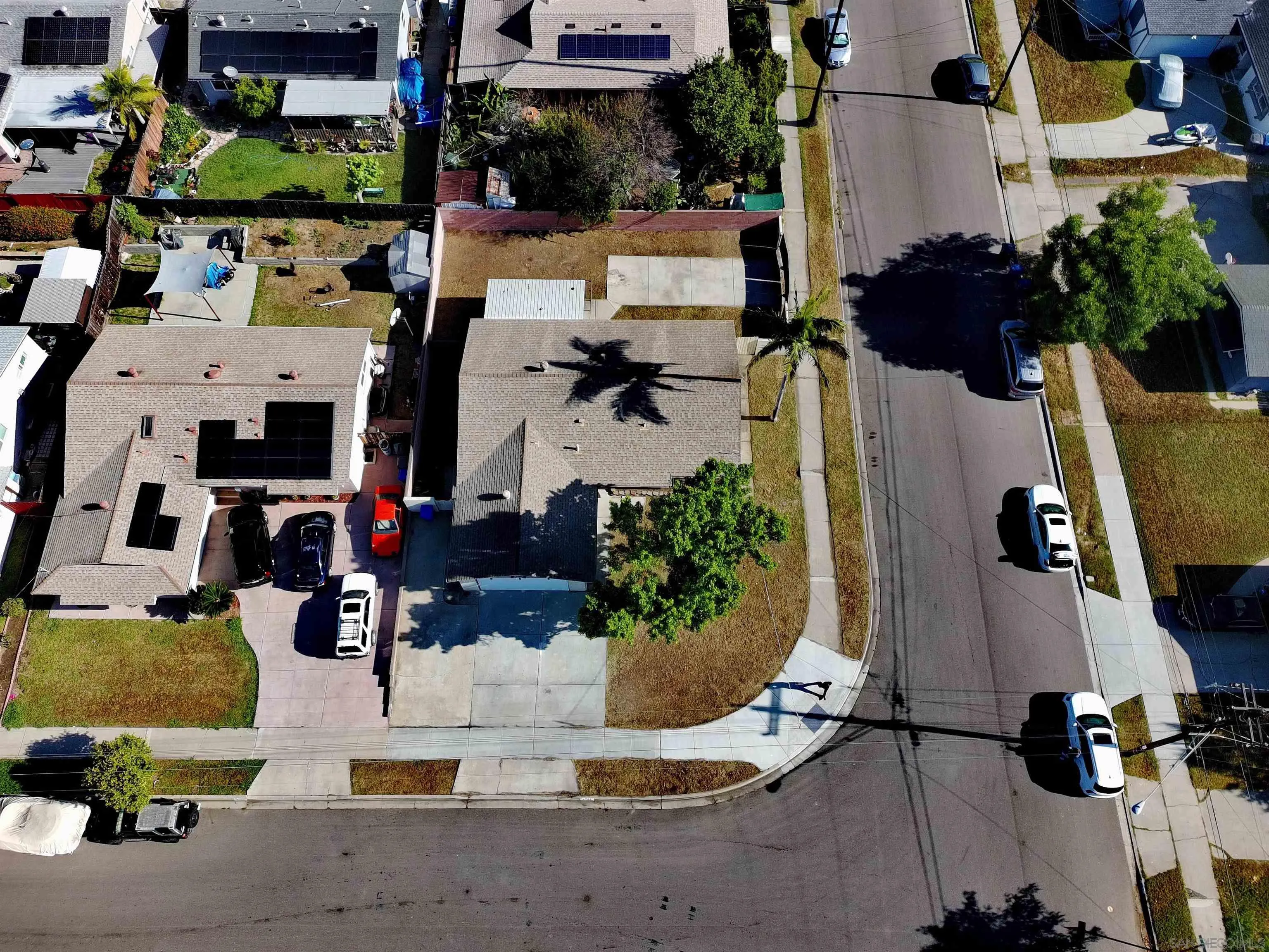 8766 Kelso Street Spring Valley, CA 91977 - Photo 42 of 44 an aerial view of residential houses with outdoor space
