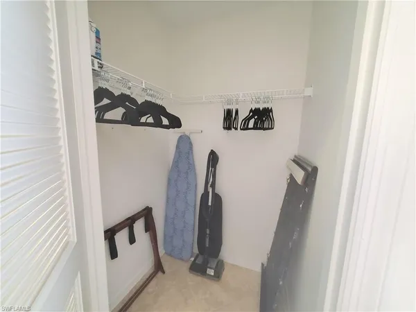 a view of walk in closet