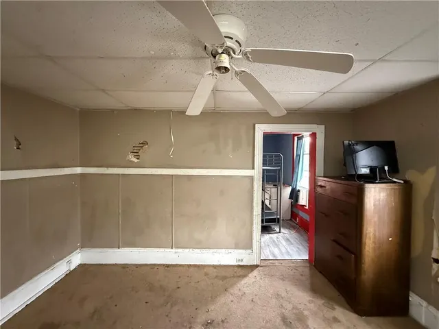 a view of a livingroom with a fireplace