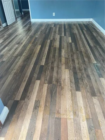 a view of wooden floor