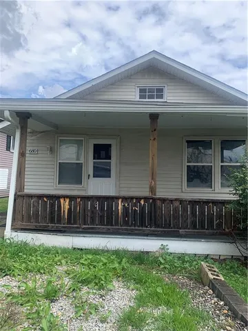 a view of front door