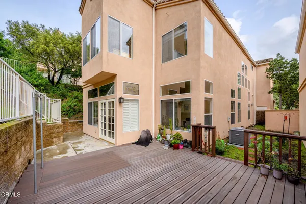 a view of a house with a patio