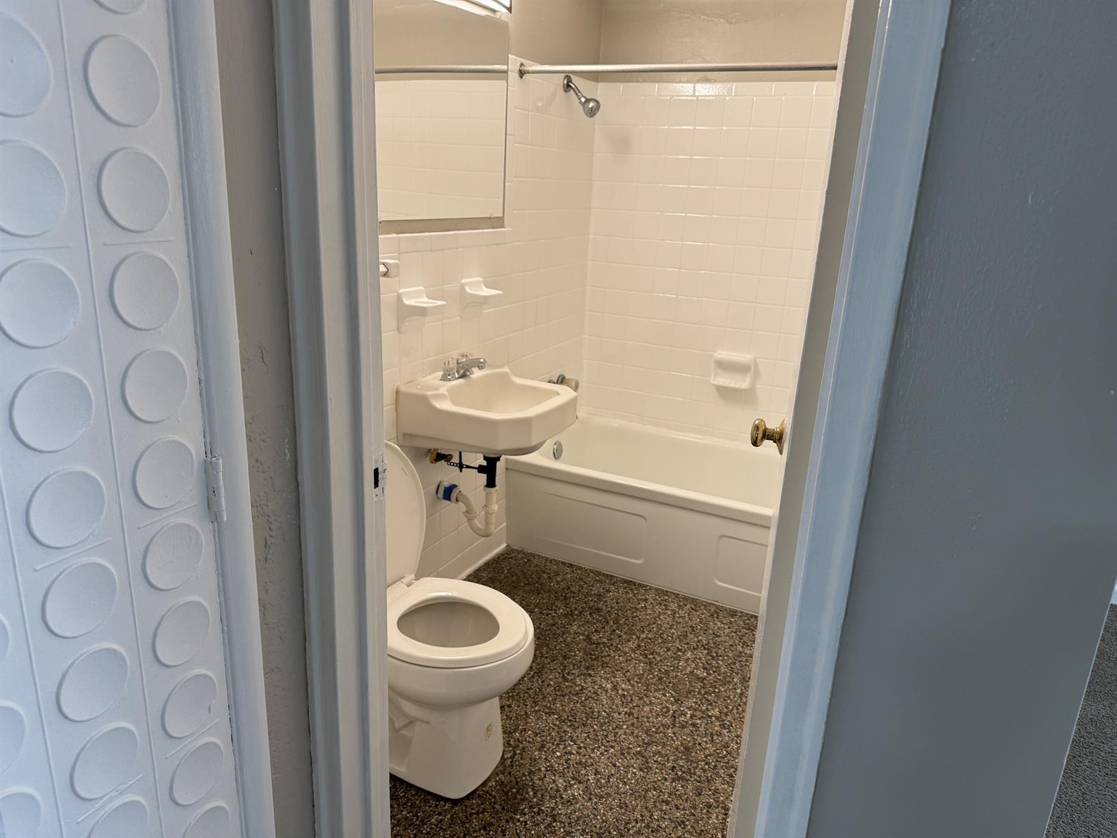 100 Ridgeview Lane, Unit 16 Bassett, VA 24055 - Photo 5 of 6 a bathroom with a sink and a toilet