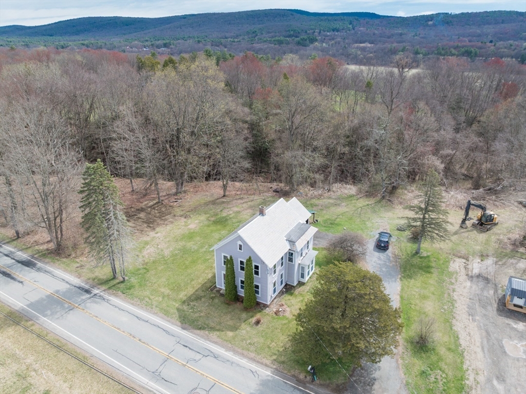 464 Main Road Gill, MA 01354 - Photo 30 of 41 an aerial view of a house with a yard