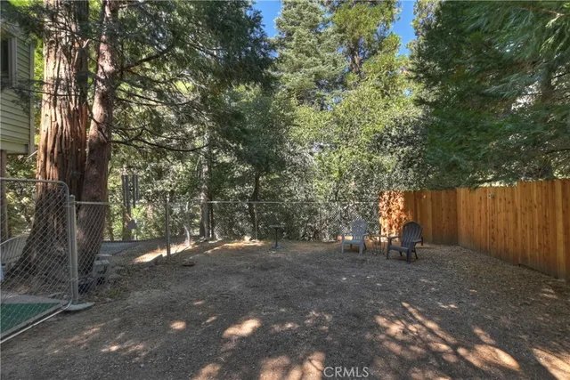 a view of outdoor space with trees