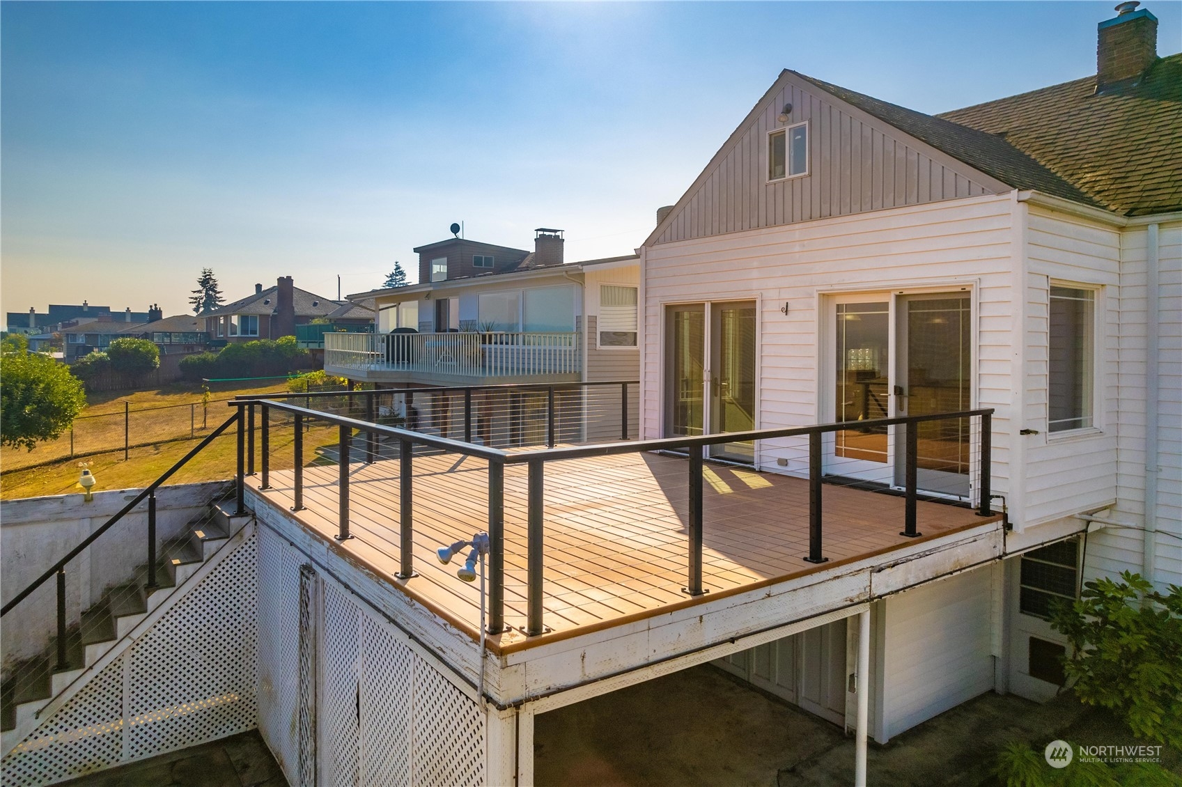 7544 South Sunnycrest Road Seattle, WA 98178 - Photo 6 of 40 a view of a building from a balcony
