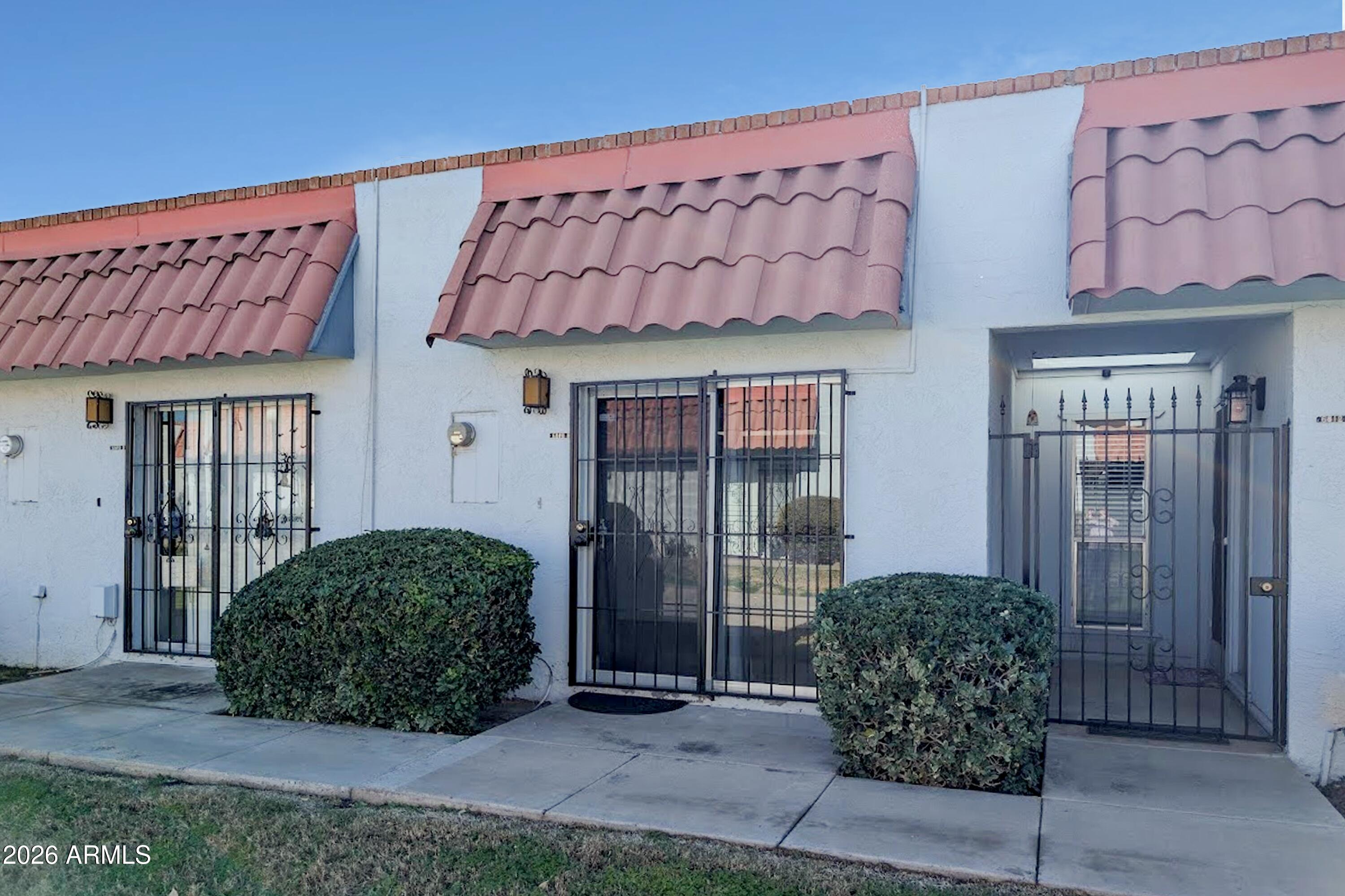 6812 North 35th Avenue, Unit E Phoenix, AZ 85017 - Photo 11 of 15 6812 N 35TH AVE E Courtyard Entrance