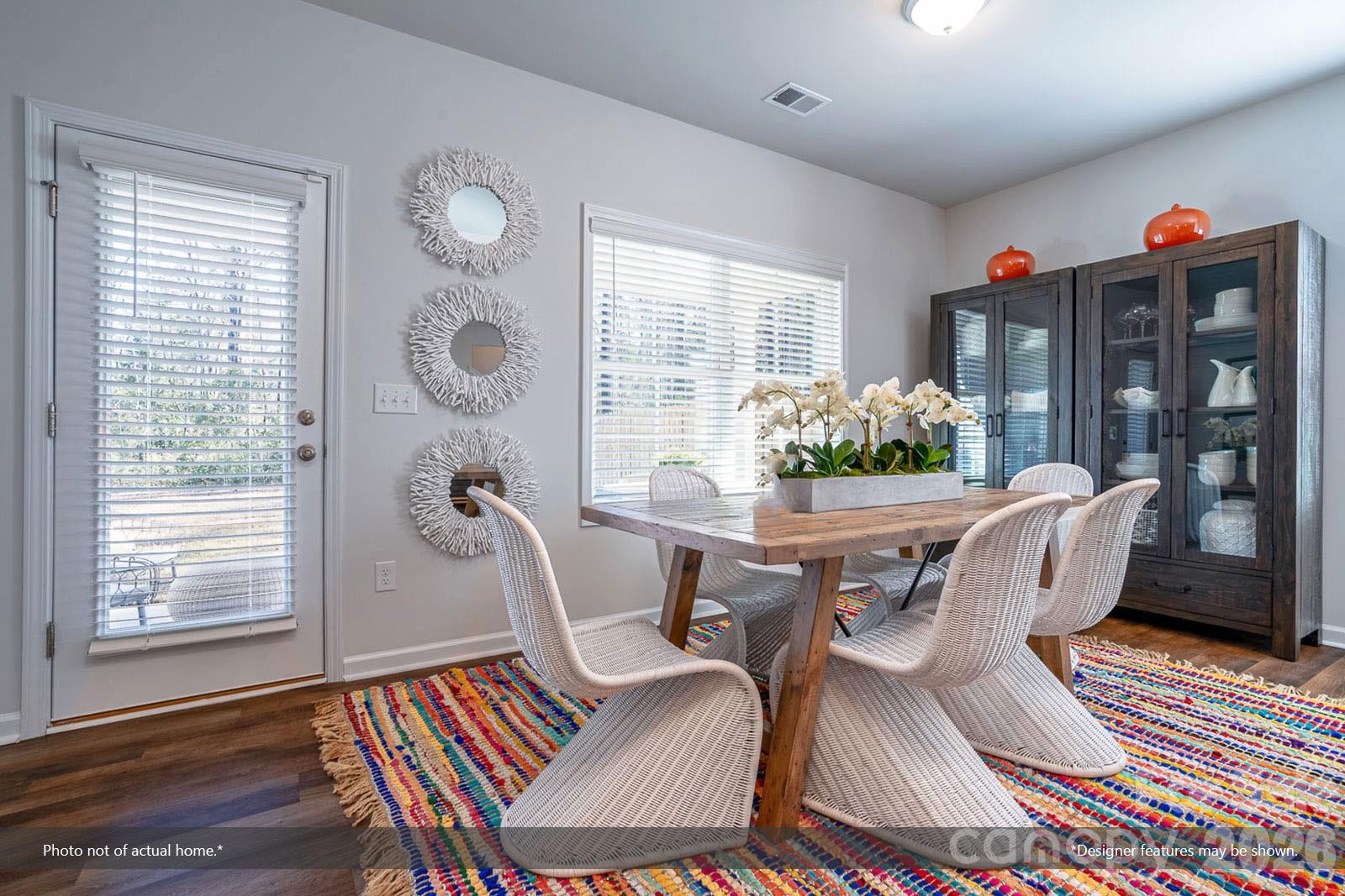 204 Rodeo Drive, Unit 26 Shelby, NC 28150 - Photo 8 of 19 a dining room with furniture a rug and wooden floor