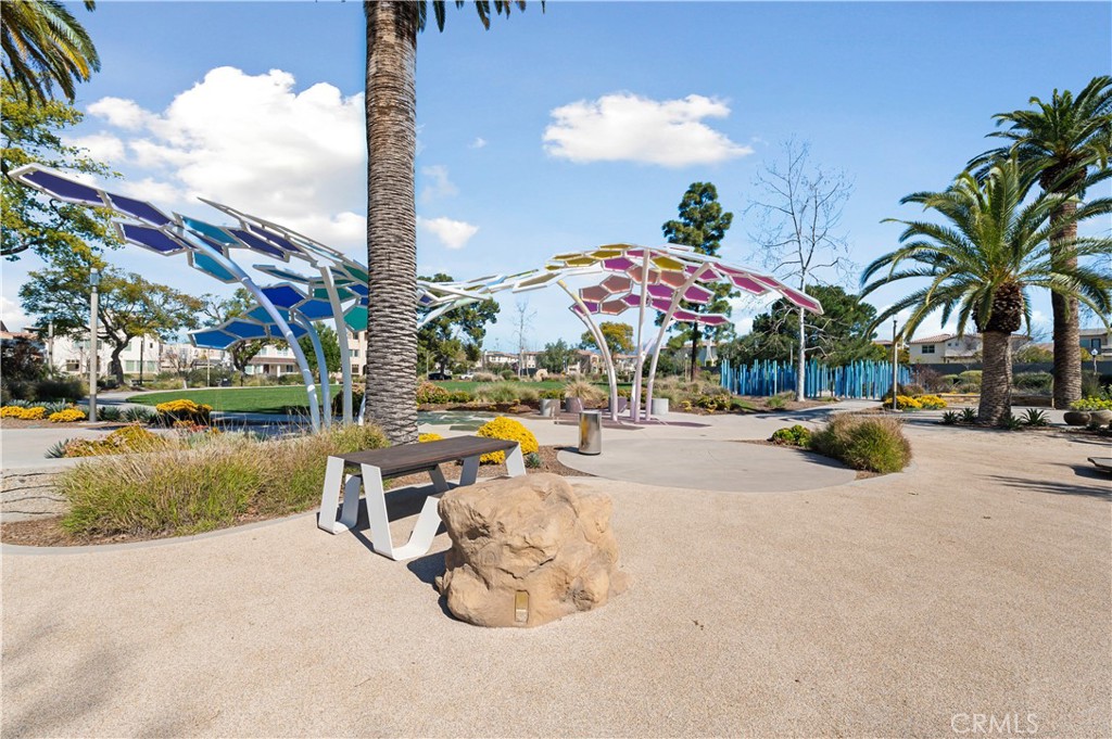128 Spectacle Irvine, CA 92618 - Photo 24 of 31 a view of outdoor space with seating area and car parked
